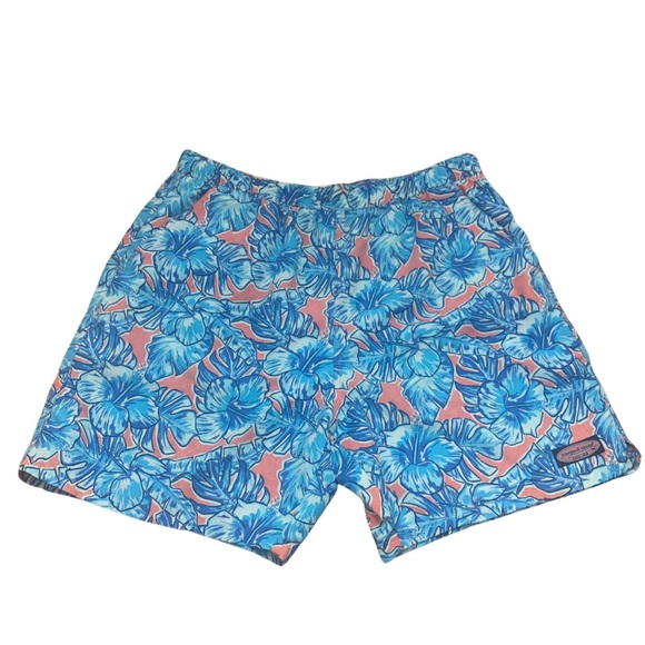 Vineyard Vines Other - VINEYARD VINES | Mens Bathing Suite Swim Trunks with Lining Size Large Hibiscus